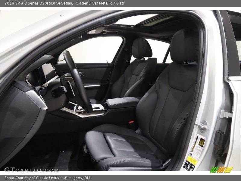 Glacier Silver Metallic / Black 2019 BMW 3 Series 330i xDrive Sedan