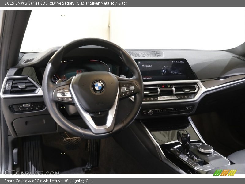 Glacier Silver Metallic / Black 2019 BMW 3 Series 330i xDrive Sedan