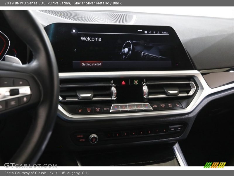 Glacier Silver Metallic / Black 2019 BMW 3 Series 330i xDrive Sedan