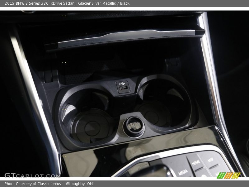 Glacier Silver Metallic / Black 2019 BMW 3 Series 330i xDrive Sedan