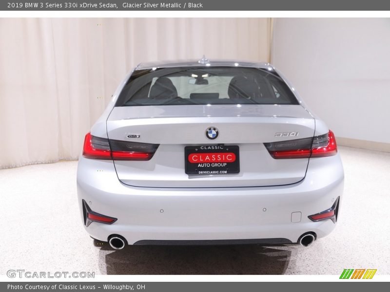 Glacier Silver Metallic / Black 2019 BMW 3 Series 330i xDrive Sedan
