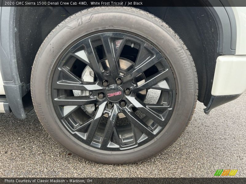 White Frost Tricoat / Jet Black 2020 GMC Sierra 1500 Denali Crew Cab 4WD