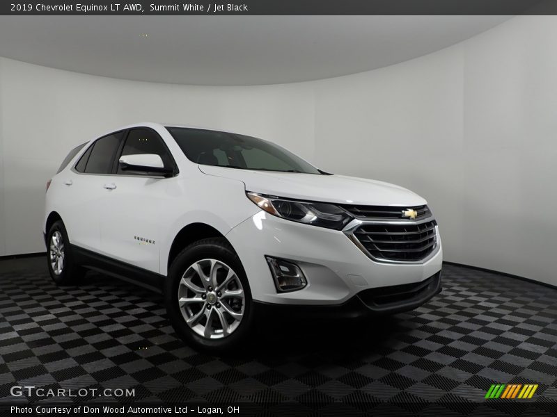 Summit White / Jet Black 2019 Chevrolet Equinox LT AWD