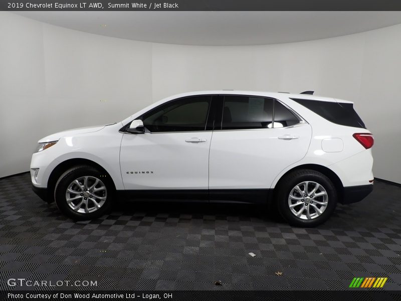 Summit White / Jet Black 2019 Chevrolet Equinox LT AWD
