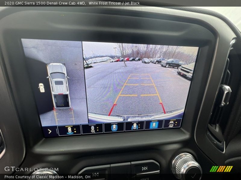 White Frost Tricoat / Jet Black 2020 GMC Sierra 1500 Denali Crew Cab 4WD
