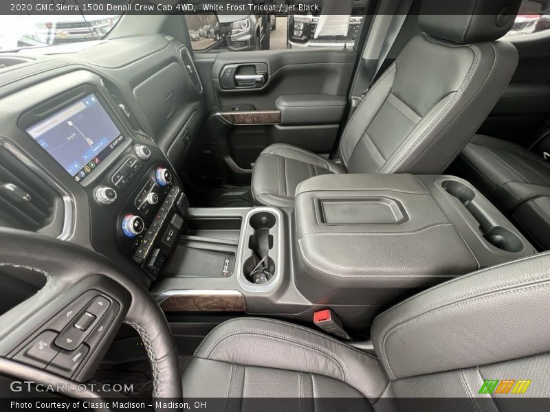 White Frost Tricoat / Jet Black 2020 GMC Sierra 1500 Denali Crew Cab 4WD
