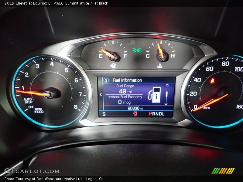 Summit White / Jet Black 2019 Chevrolet Equinox LT AWD