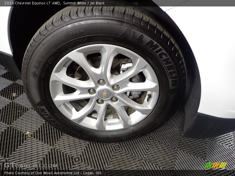 Summit White / Jet Black 2019 Chevrolet Equinox LT AWD