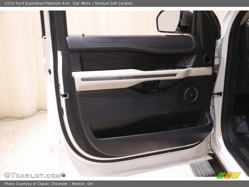 Star White / Medium Soft Ceramic 2020 Ford Expedition Platinum 4x4