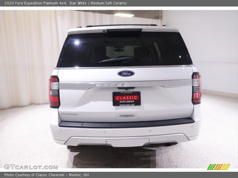 Star White / Medium Soft Ceramic 2020 Ford Expedition Platinum 4x4