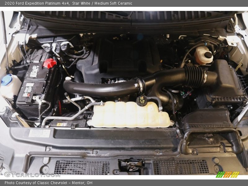 Star White / Medium Soft Ceramic 2020 Ford Expedition Platinum 4x4