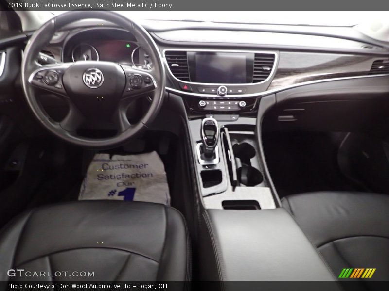 Satin Steel Metallic / Ebony 2019 Buick LaCrosse Essence