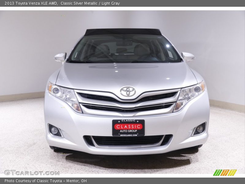 Classic Silver Metallic / Light Gray 2013 Toyota Venza XLE AWD