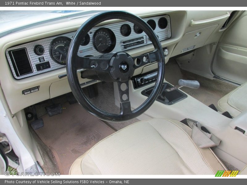  1971 Firebird Trans Am Sandalwood Interior