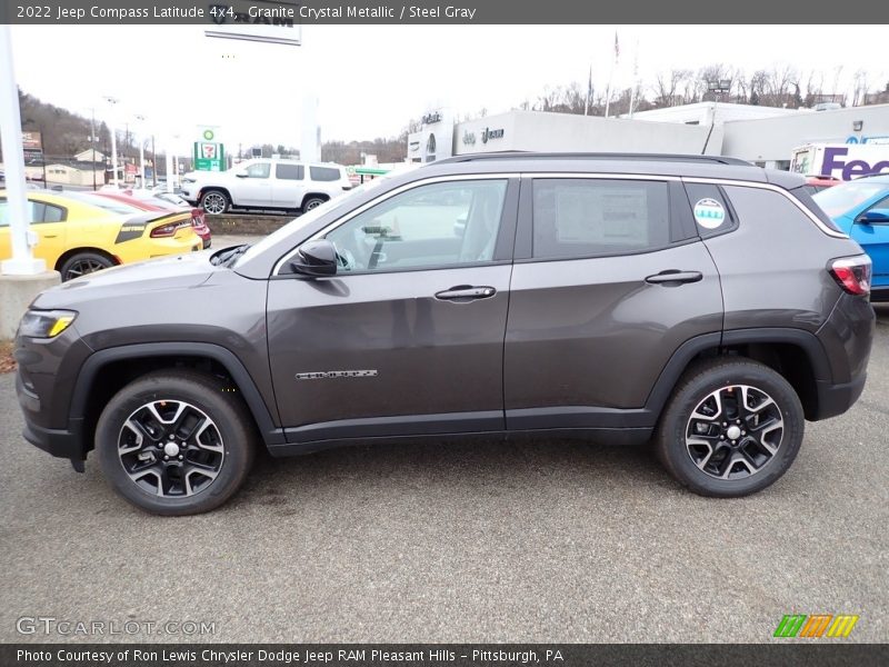 Granite Crystal Metallic / Steel Gray 2022 Jeep Compass Latitude 4x4