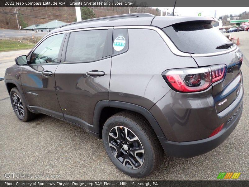 Granite Crystal Metallic / Steel Gray 2022 Jeep Compass Latitude 4x4