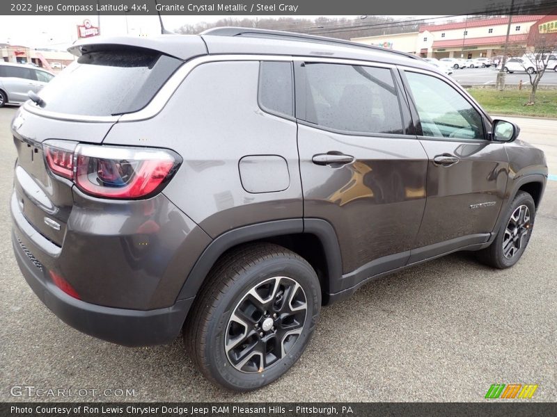 Granite Crystal Metallic / Steel Gray 2022 Jeep Compass Latitude 4x4