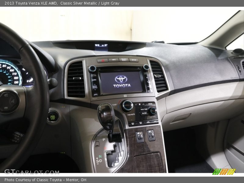 Classic Silver Metallic / Light Gray 2013 Toyota Venza XLE AWD