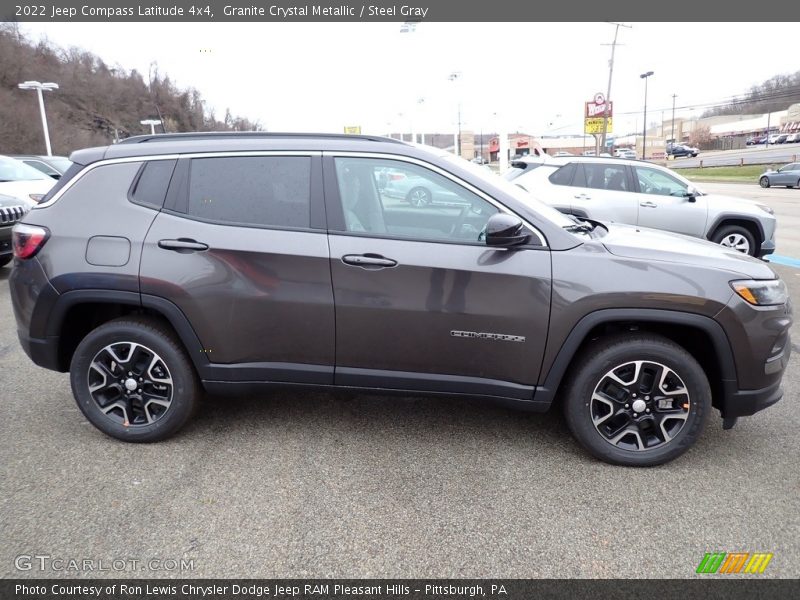 Granite Crystal Metallic / Steel Gray 2022 Jeep Compass Latitude 4x4