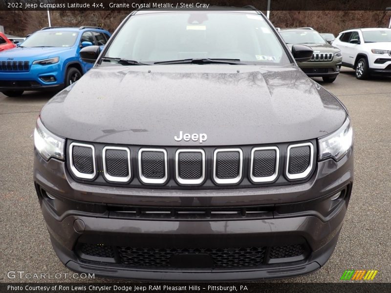Granite Crystal Metallic / Steel Gray 2022 Jeep Compass Latitude 4x4