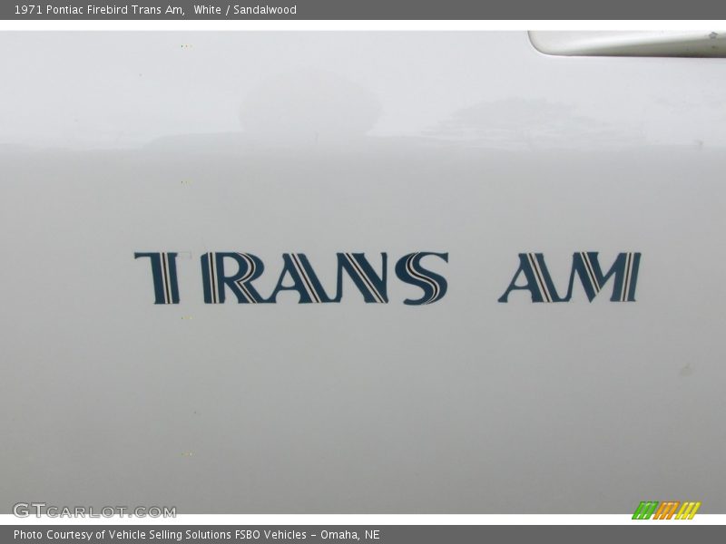  1971 Firebird Trans Am Logo