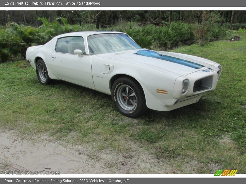  1971 Firebird Trans Am White