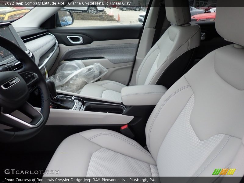Granite Crystal Metallic / Steel Gray 2022 Jeep Compass Latitude 4x4