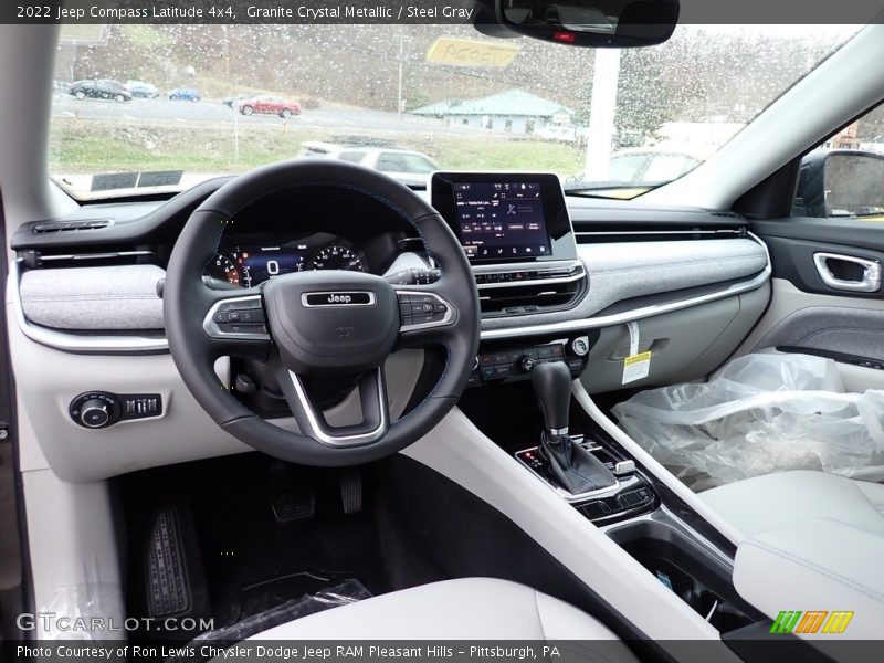 Granite Crystal Metallic / Steel Gray 2022 Jeep Compass Latitude 4x4