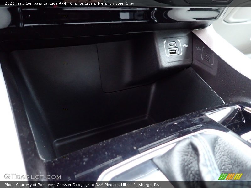 Granite Crystal Metallic / Steel Gray 2022 Jeep Compass Latitude 4x4