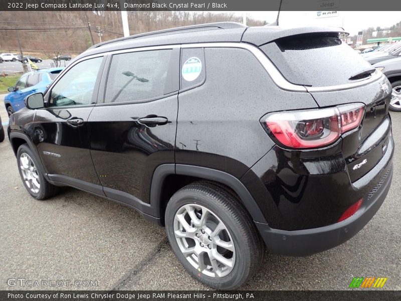 Diamond Black Crystal Pearl / Black 2022 Jeep Compass Latitude Lux 4x4