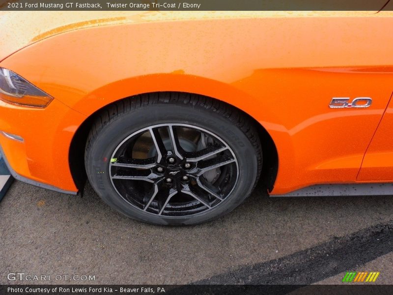 Twister Orange Tri-Coat / Ebony 2021 Ford Mustang GT Fastback