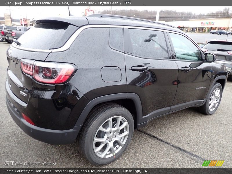 Diamond Black Crystal Pearl / Black 2022 Jeep Compass Latitude Lux 4x4