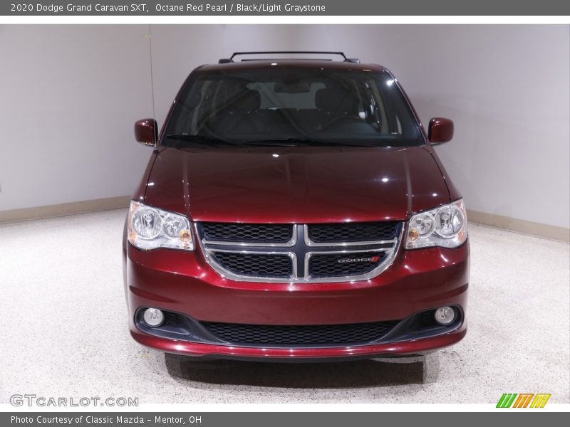 Octane Red Pearl / Black/Light Graystone 2020 Dodge Grand Caravan SXT