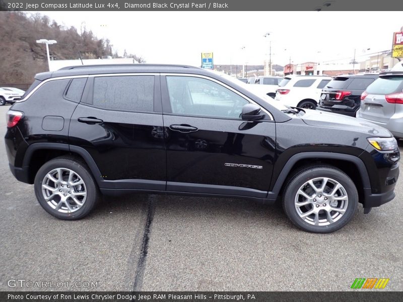Diamond Black Crystal Pearl / Black 2022 Jeep Compass Latitude Lux 4x4