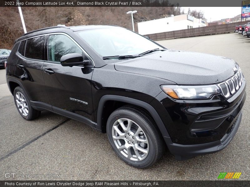 Diamond Black Crystal Pearl / Black 2022 Jeep Compass Latitude Lux 4x4