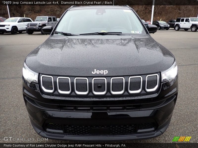 Diamond Black Crystal Pearl / Black 2022 Jeep Compass Latitude Lux 4x4