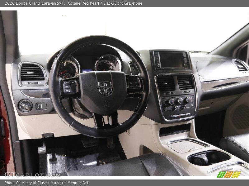 Octane Red Pearl / Black/Light Graystone 2020 Dodge Grand Caravan SXT