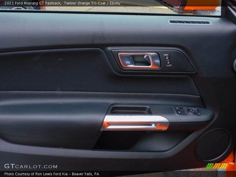 Twister Orange Tri-Coat / Ebony 2021 Ford Mustang GT Fastback