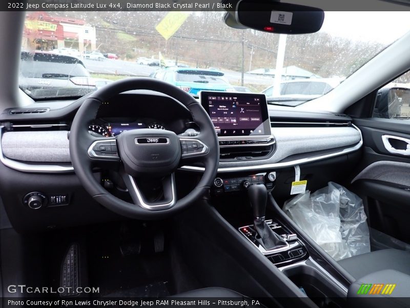Diamond Black Crystal Pearl / Black 2022 Jeep Compass Latitude Lux 4x4