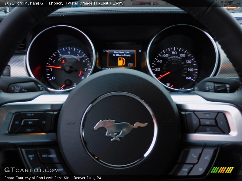  2021 Mustang GT Fastback Steering Wheel