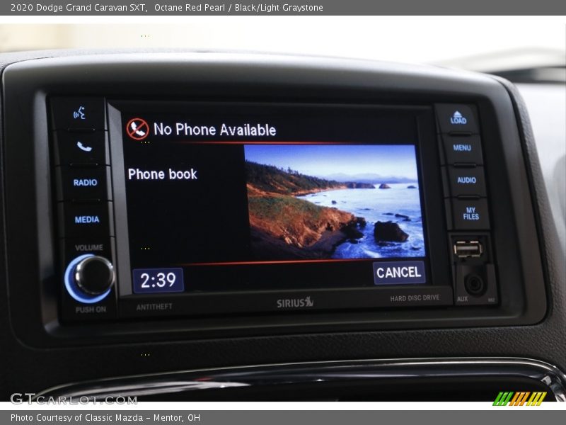 Octane Red Pearl / Black/Light Graystone 2020 Dodge Grand Caravan SXT