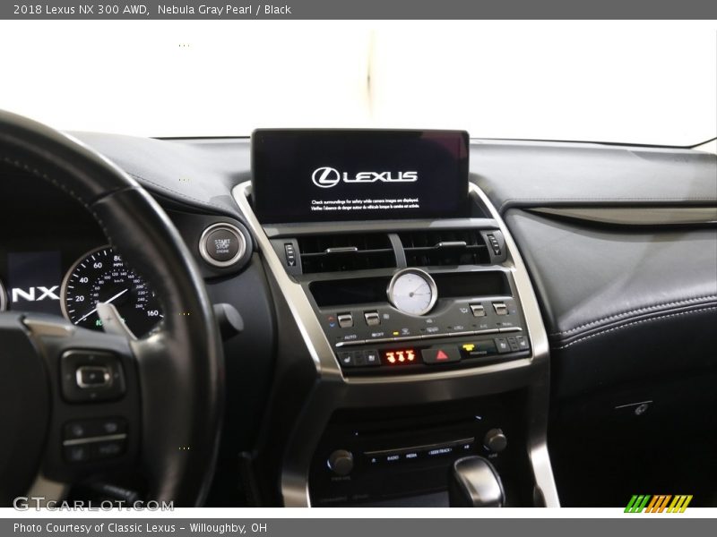 Nebula Gray Pearl / Black 2018 Lexus NX 300 AWD