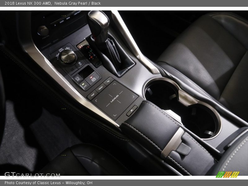 Nebula Gray Pearl / Black 2018 Lexus NX 300 AWD