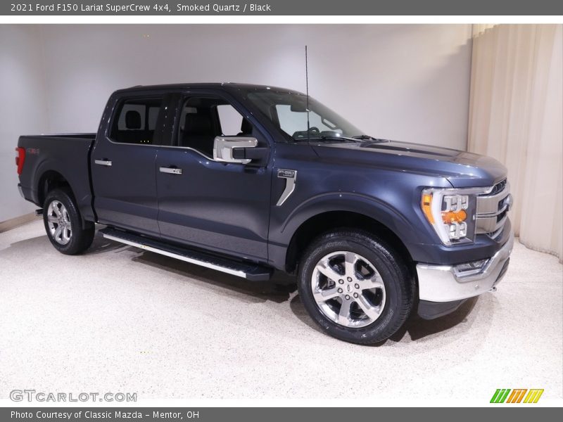 Smoked Quartz / Black 2021 Ford F150 Lariat SuperCrew 4x4