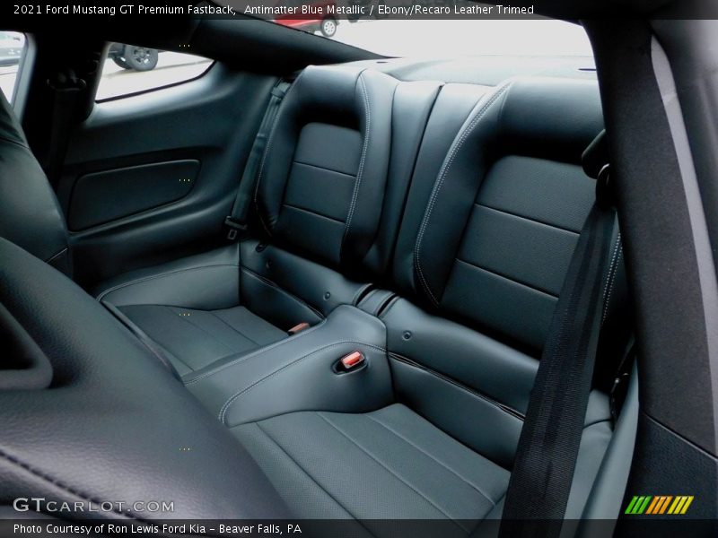 Antimatter Blue Metallic / Ebony/Recaro Leather Trimed 2021 Ford Mustang GT Premium Fastback