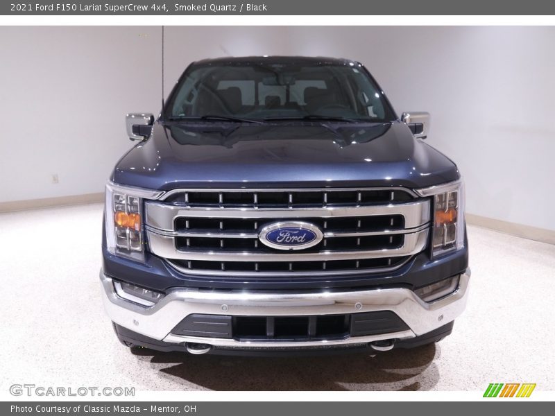 Smoked Quartz / Black 2021 Ford F150 Lariat SuperCrew 4x4