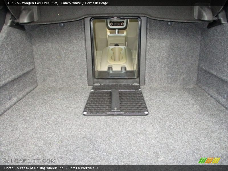 Candy White / Cornsilk Beige 2012 Volkswagen Eos Executive