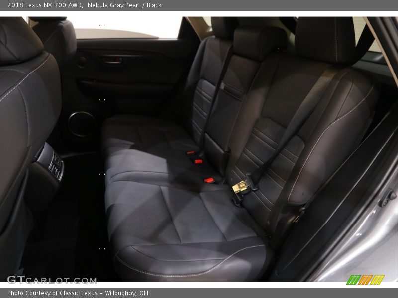 Nebula Gray Pearl / Black 2018 Lexus NX 300 AWD