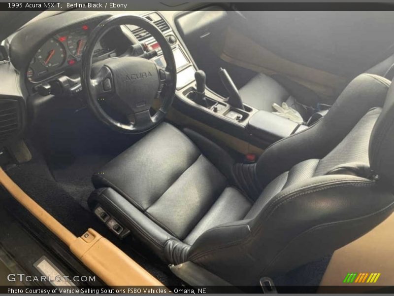 Front Seat of 1995 NSX T