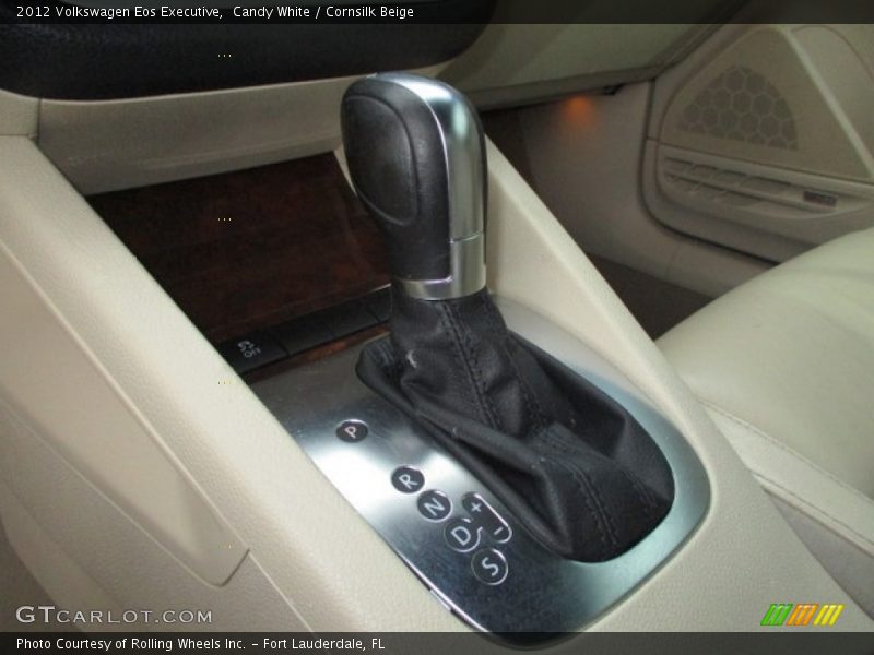 Candy White / Cornsilk Beige 2012 Volkswagen Eos Executive